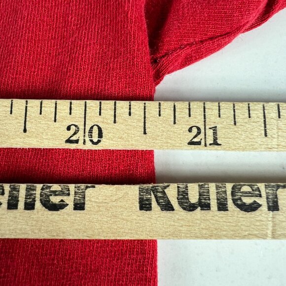 VTG 90s ST Louis Cardinals Mark McGwire Shirt Medium Red Thunder N Lumber Tag L - Picture 15 of 16